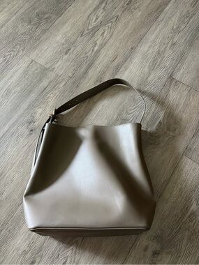 H&M Taupe Hobo Shoulder Bag